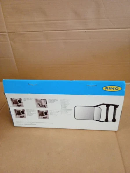 Ring Universal Towing Mirror Large Adjustable Arms 4x4s 148.8x70.9x29.9cm New