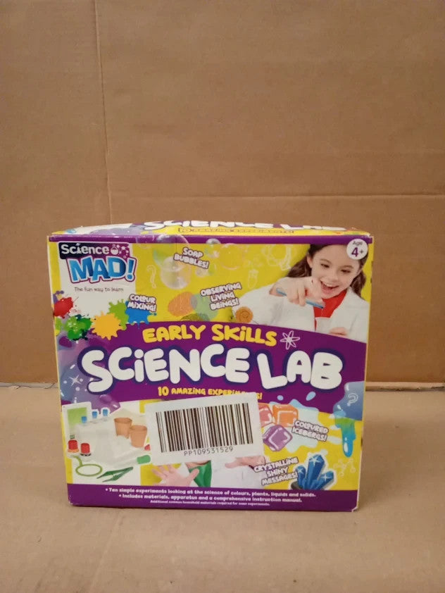 Science Mad SM65 Early Skills Science Lab An Ideal Introduction Science 4+ New