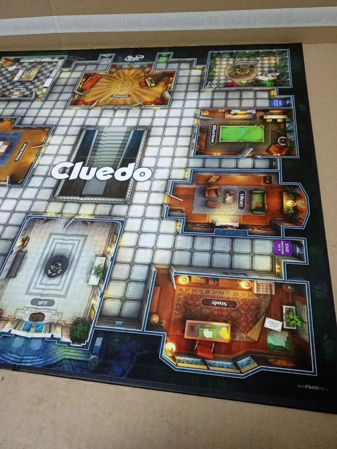 Hasbro Gaming Cluedo Board Game Reimagined ClassicDetective Mystery Games 8+