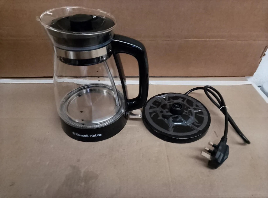 Russell Hobbs Carafe Style 1.7L Cordless Electric Glass Kettle 26080 3000W New