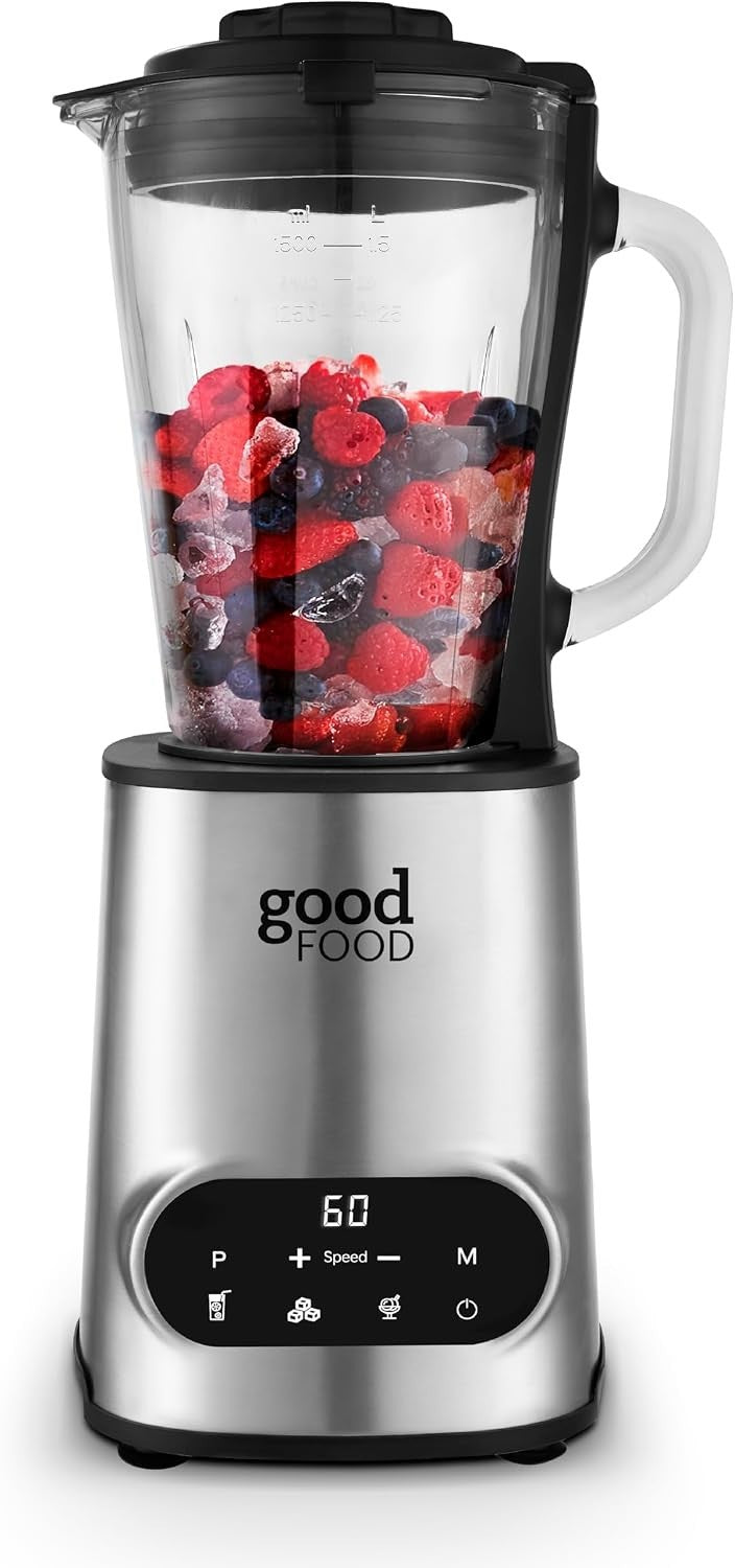 Good Food In Partnership Tower GF1201 Digital 1.5L Blender 5 Speed Settings New