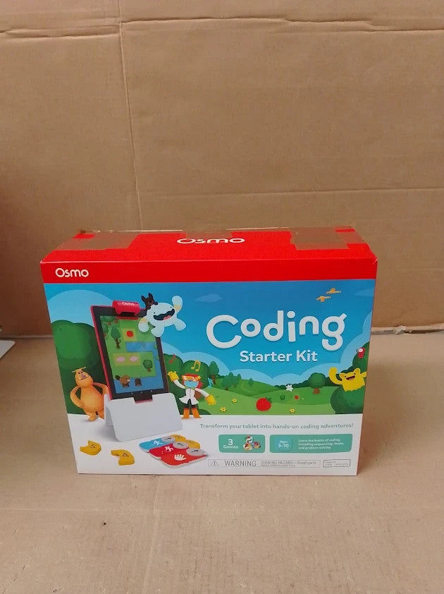 Osmo Coding Starter Kit Fire Tablet 3 Educational Learning Games Stem Toy 5+ New