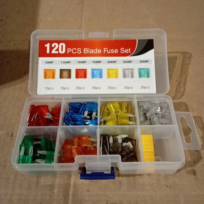 Nilight Mini ATM APM Blade Fuse Set Inline Holder Modern Durable Design New
