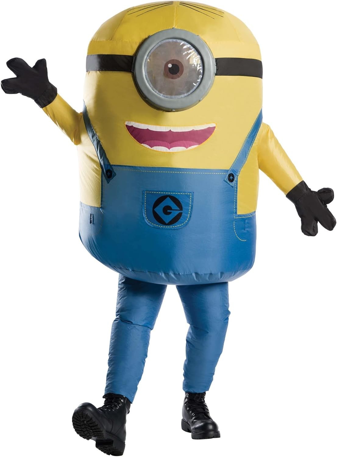 Rubies Adult Inflatable Minion Stuart Costume Inflatable Halloween Parties