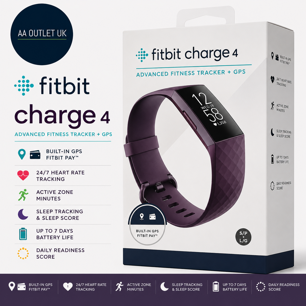 Fitbit Charge 5 Activity Tracker GPS ECG Stress Heart Rate Sleep Monitor