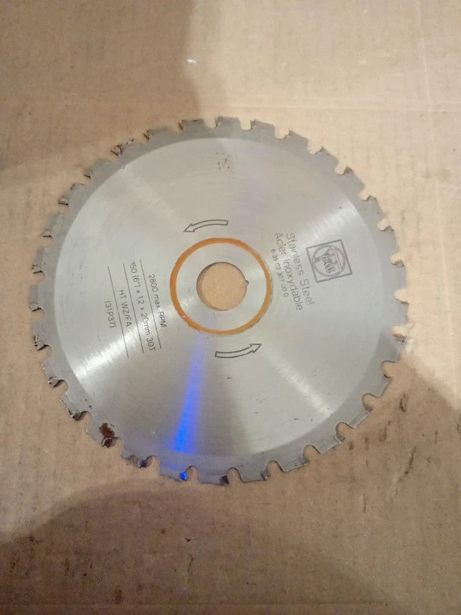 FEIN F IRON Cut 57 AS 150mm Stainless Steel Circular Saw Blade 30T 20mm Design