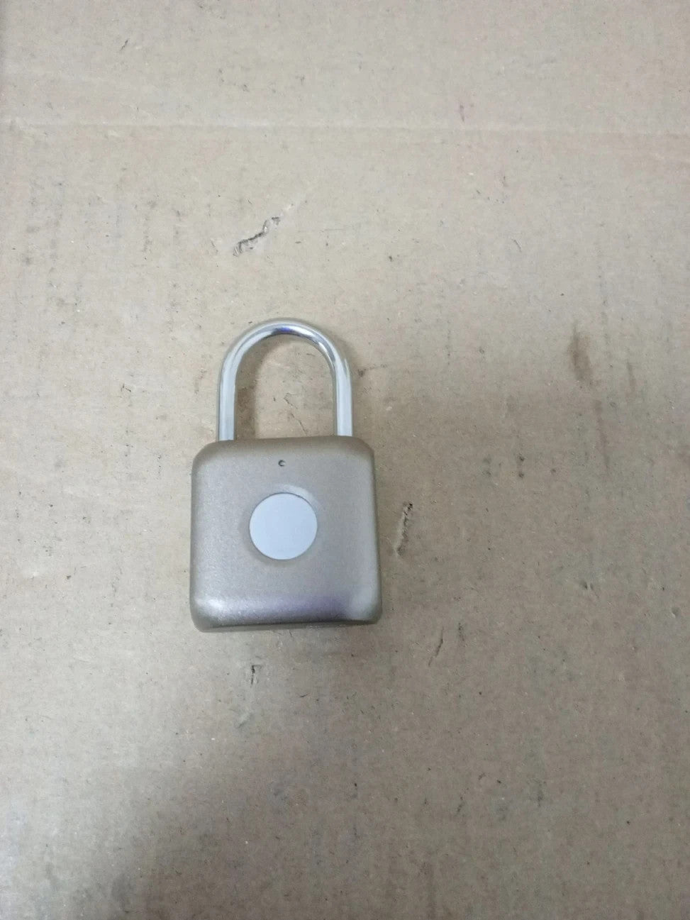 Fingerprint Padlock ELinkSmart Digital Metal Keyless Gym Locker Suitcase Gray Ne