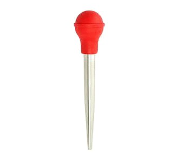 Home Robin Red Turkey Baster Meat Roasting Tool Kitchen Cooking Utensil New