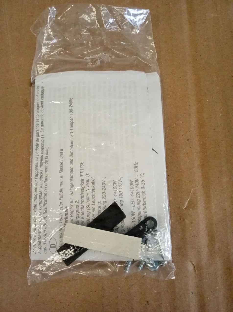 Dimmer Switch Floor Lamps Dimmable 4100W LED Pilot Light Black TRIAC