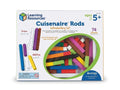Learning Resources Cuisenaire Rods Plastic Introductory Set White Design New