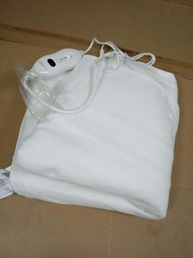 Cozytek Double Electric Blanket 135x120cm Soft Polyester Fitted Underblanket