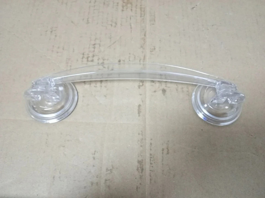 InterDesign 52620Power Lock Suction Bathroom Towel Bar Clear 11.2x5.65x2.35in