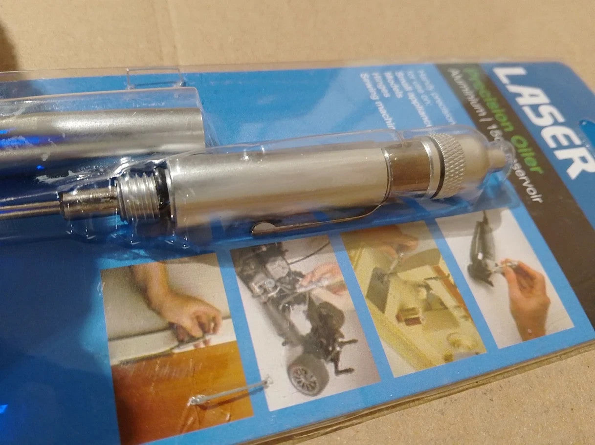 Laser 3401 Precision Oiler Aluminium 15cc Reservoir New
