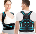 Vicorrect Posture Corrector Unisex Back Brace Support Shoulders Medium New