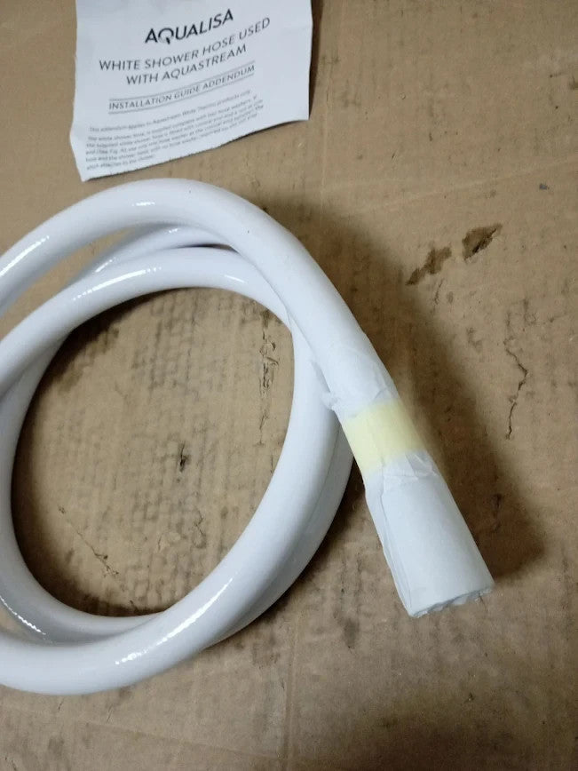 Aqualisa Smooth Thermostatic Shower Hose 1.5m White 164515 Accessory New