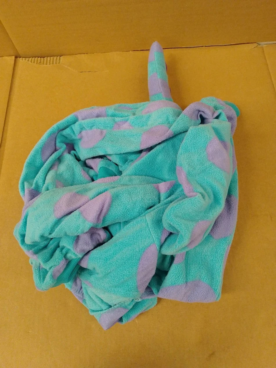 Sincere Party Blue Monster Costume Kids Soft Cozy Warm Animal Age 6-8 Unisex