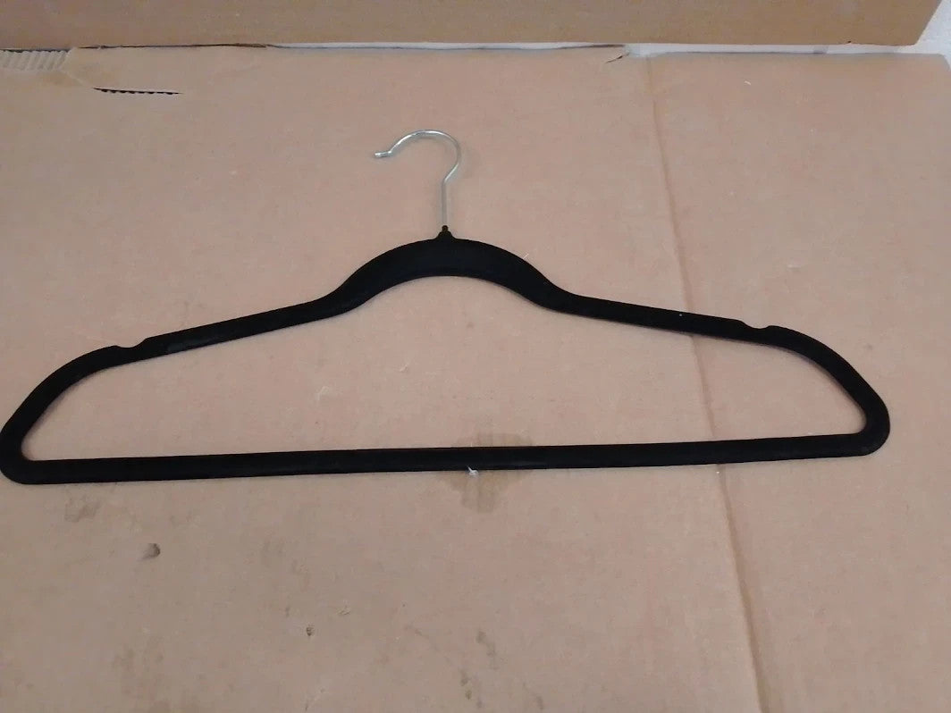 Argos Home 30 Pieces Velvet Flocked Clothes Hangers Non Slip Wardrobe Hangers