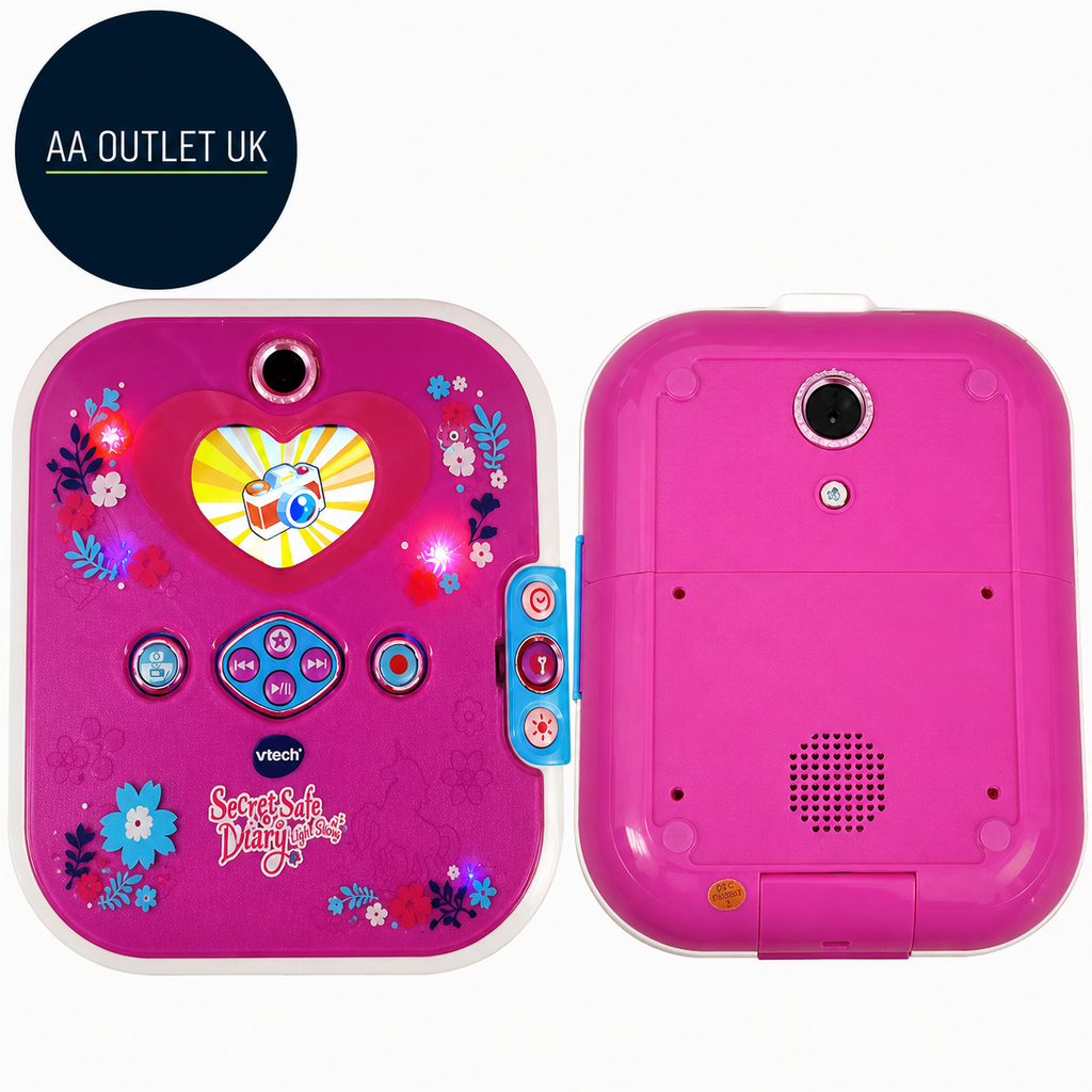 VTech Purple Secret Safe Diary Light Show Interactive Girls Diary Games 6+
