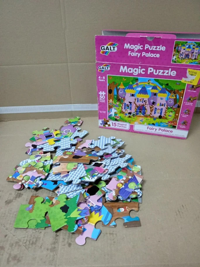 Galt Toys Magic Puzzle Fairy Palace Magical Patches Jigsaw 4+ New