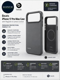 Beats iPhone 17 Pro Max Case MagSafe Camera Control Matte Finish Microfiber