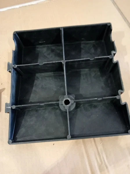 Haipky 2 Pack Portable Lightweight Curb Kerb Ramps 9.84x10.63x2.76in