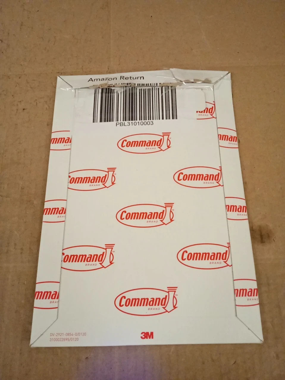 Command Poster 3M Adhesive Strips Value 52 Pieces White Hanging Posters New