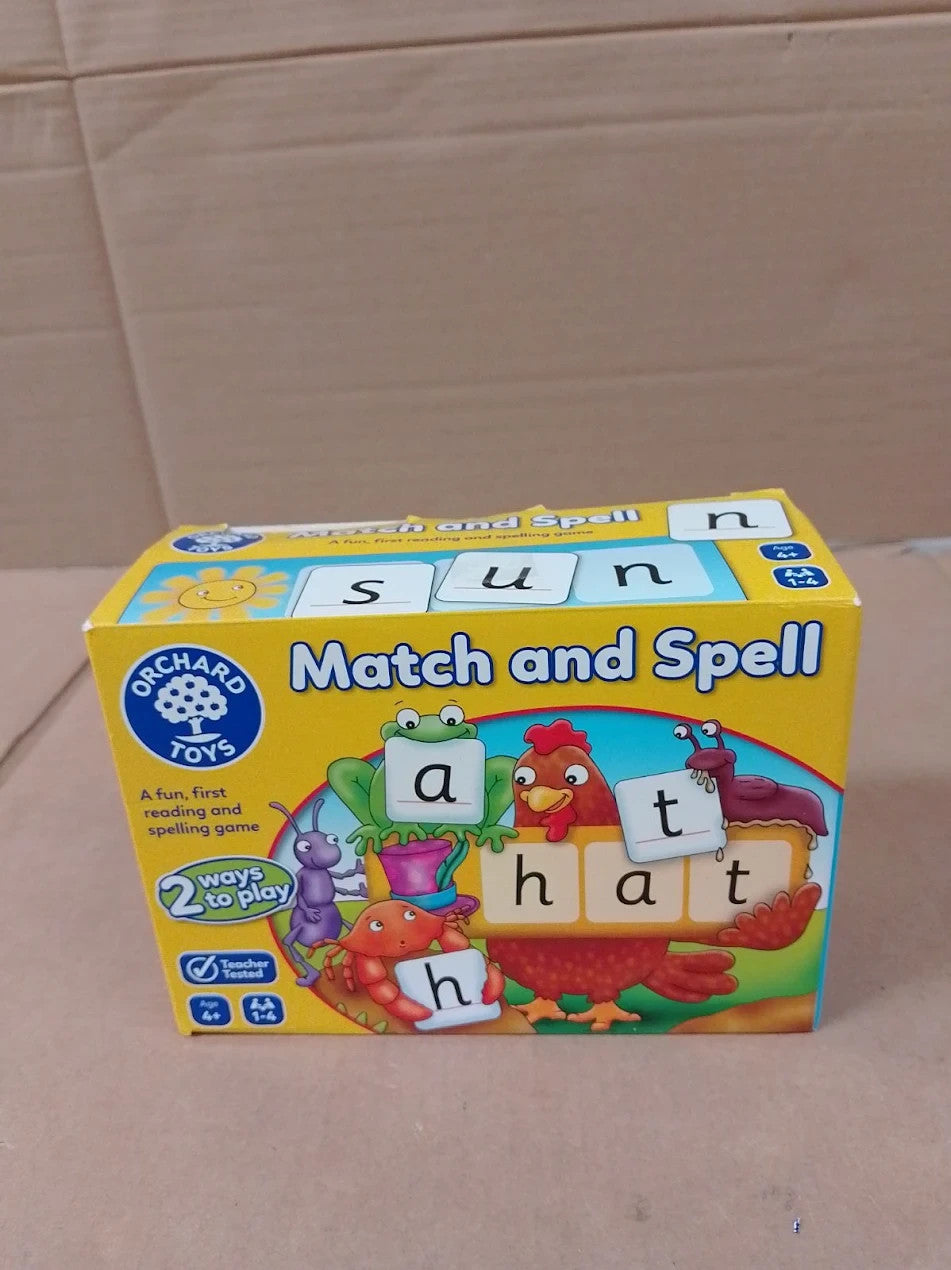 Orchard Toys Match Spell Game Kids Learning & Educational Sight Words Age 4+ New