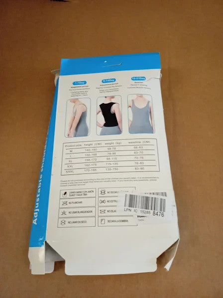 Posture Correction Belt Men Women Back Shoulder Support Posture XL New