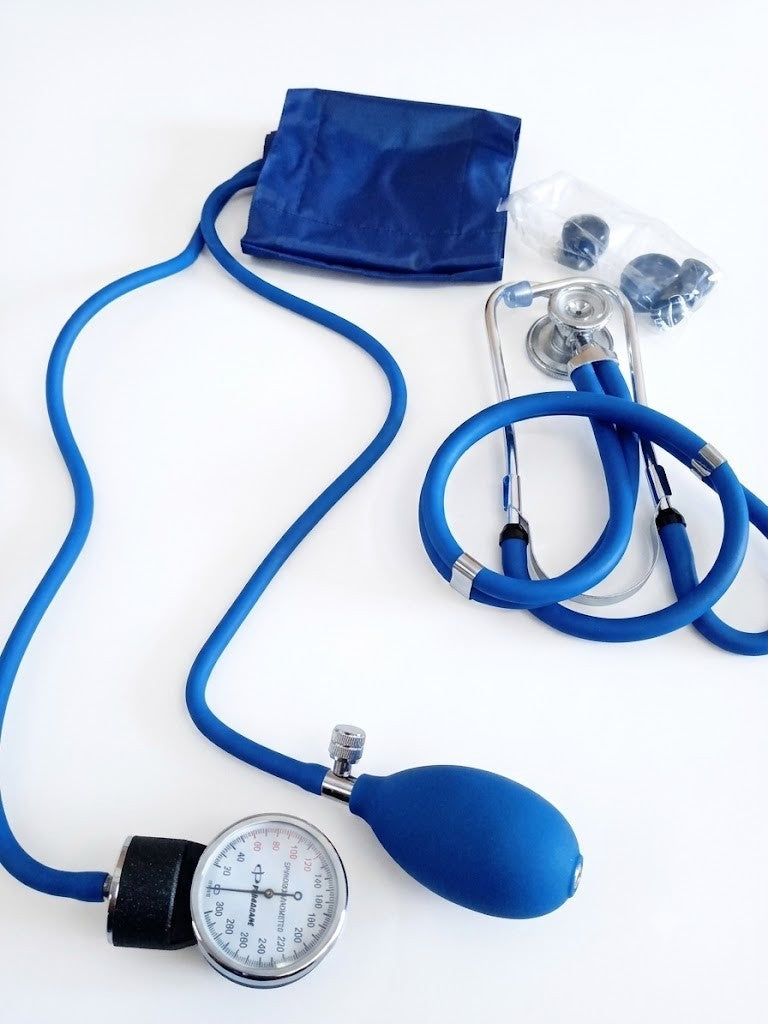 Primacare DS 9181 Aneroid Blood Pressure Monitor Kit Stethoscope Cuff Case New