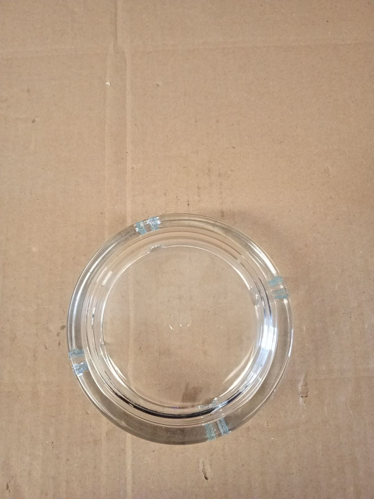 Utopia Clear Stackable Ashtray 4.25" Single 10.7x10.7x3.2cm 1 Pack