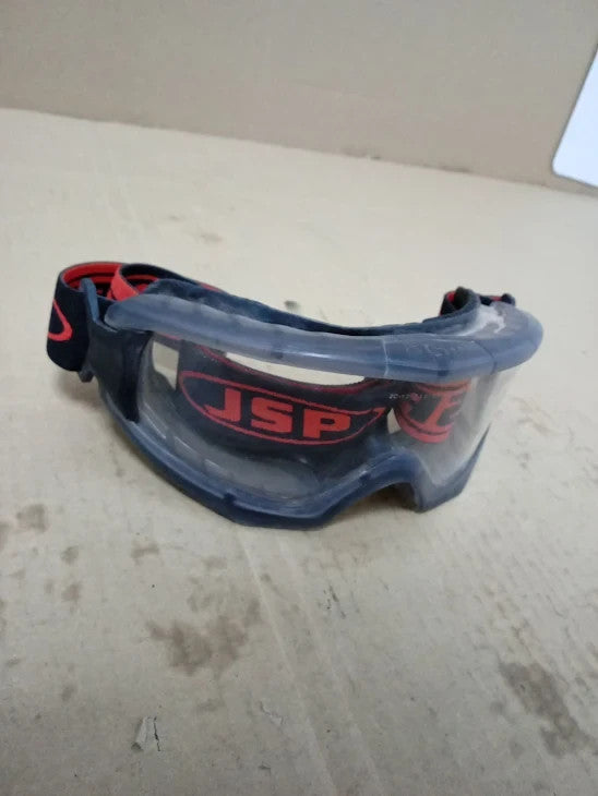 Jsp Evo Single Lens Safety Goggles Clear Anti Scratch Mist Eye Protection