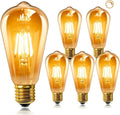 Caldarax Edison Screw Bulb E27 Vintage Light Bulb 220V ST64 E27 Led Dimmable New