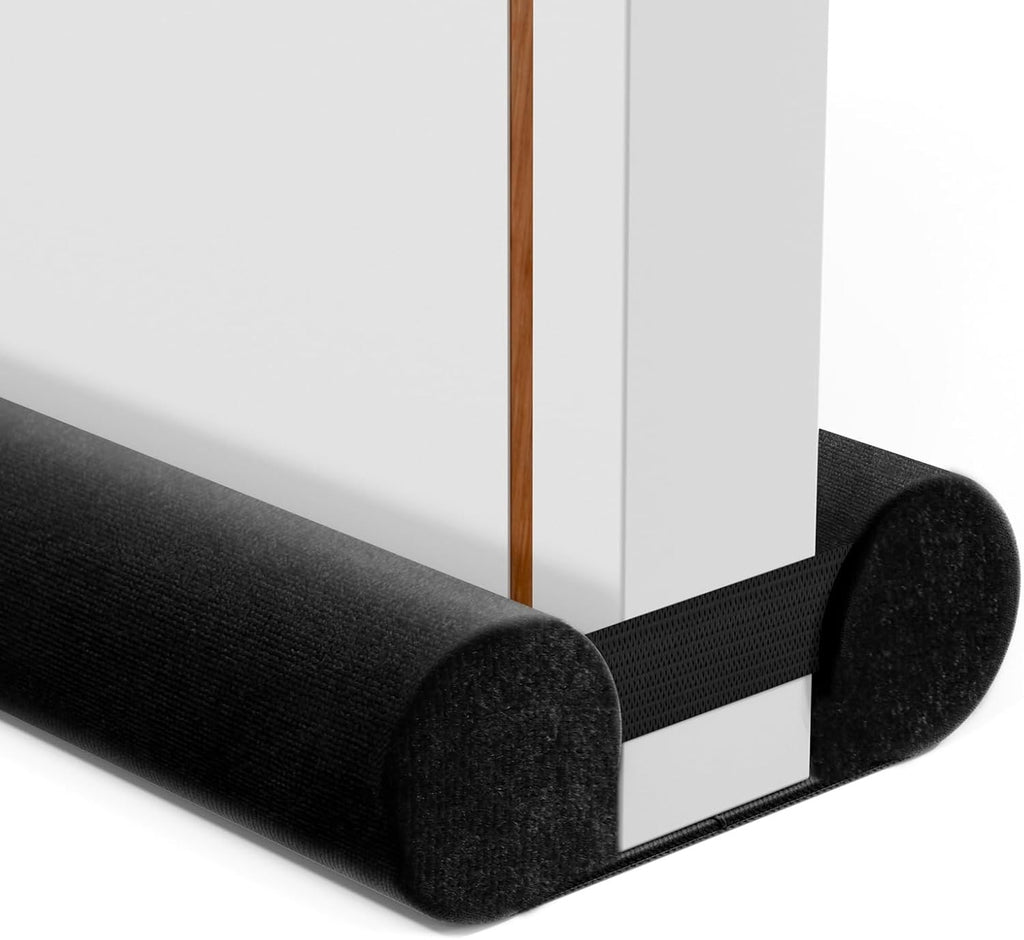 Bksai Double Side Door Draught Excluder Bottom Door No Adhesive Blocker New