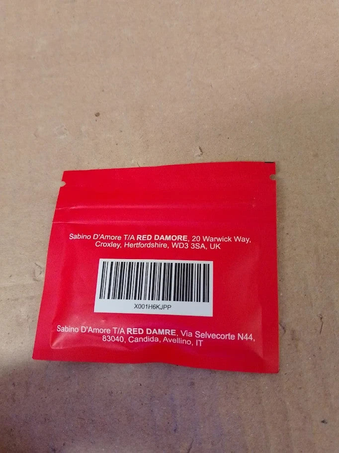 Red Damore Lighter Flints 100 Pack Quality Replacement Petrol Lighters New