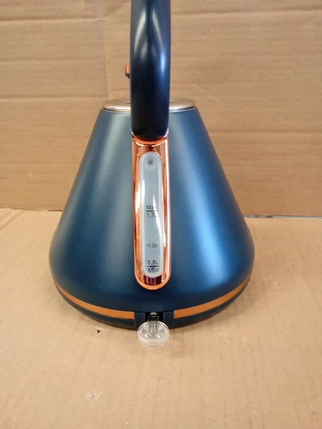 Tower T10044MNB Cavaletto Pyramid Kettle Detachable Filter 1.7L 3kw New