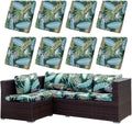 LiveGo Outdoor Patio Cushion Covers Replacement Slipcovers Outdoor Couch
