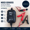 Noco Genius5 5A 6V 12V Smart Battery Charger Automatic Maintainer Trickle