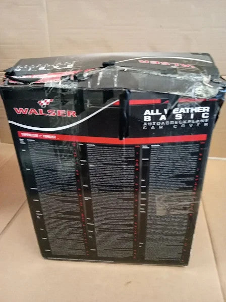 Walser Car Cover Full Garage 100% Water & Weatherproof Outdoor Size 1 Silver New