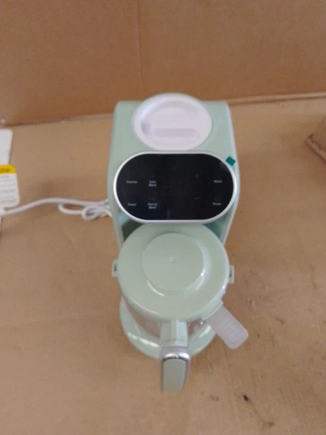 Chefhandy Baby Food Maker Processor 5 In 1 Baby Food Steamer Blender Green 300W