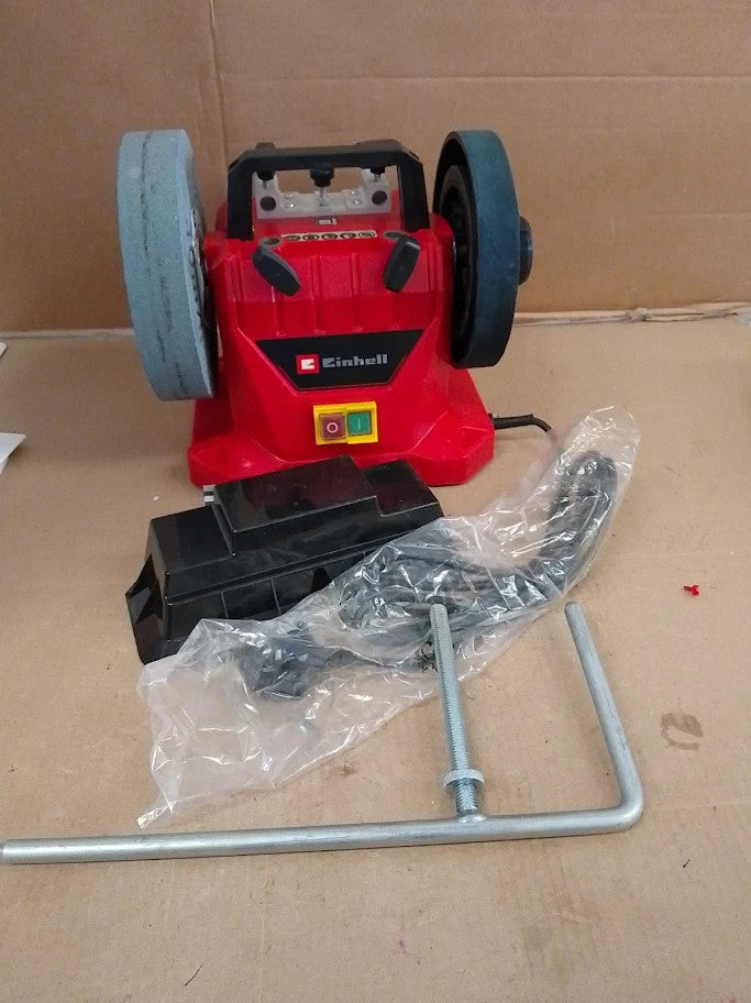 Einhell Stone Engine Wet Grinder For Grinding TC-WG 200 125W Stainless 180x30mm