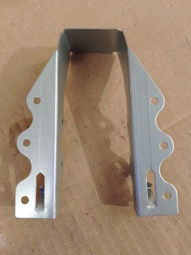 Chenteel 25pcs 2x6 Joist Hanger 20 Gauge Galvanized Steel Double Shear Silver