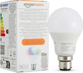 Amazon Basics Smart LED Light Bulb B22 Multicolor 8W Alexa Compatible Design New