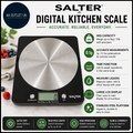 Salter 1036 BKSSDR Digital Kitchen Scale Cooking And Baking Scales 5kg Capacity