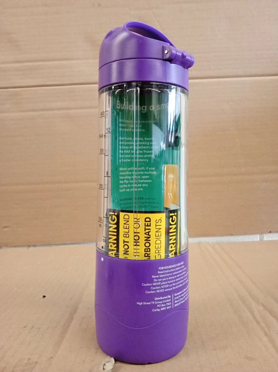 Nutribullet Portable Blender Purple Powerful Extractor Blade 475ml Cup To Go