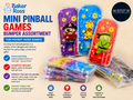 Baker Ross Mini Pinball Games Bumper Assortment Kids Party Bag Toys Design New