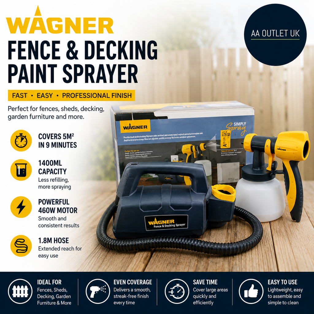Wagner Fence Decking Paint Sprayer Fences Sheds Decking Garden Furniture