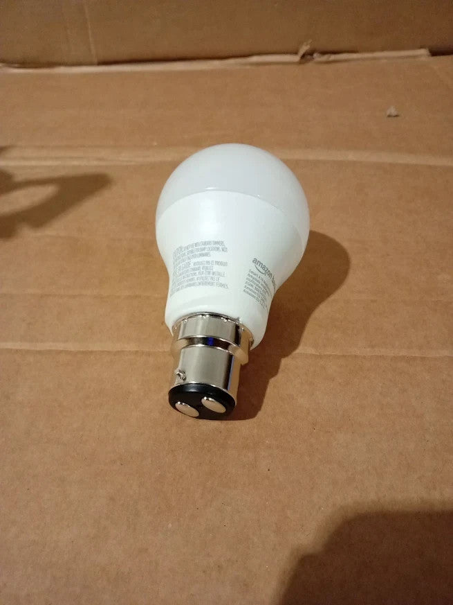 Amazon Basics Smart LED Light Bulb B22 Multicolor 8W Alexa Compatible Design New