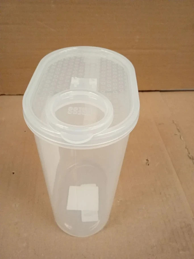 Decor Tellfresh 2L Water Jug Pop Open Lid Airtight Container Graduated New