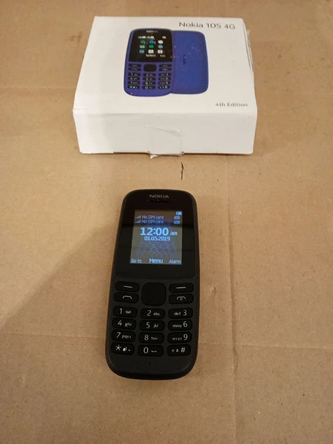 Nokia 105 Single SIM Mobile Phone 2017 Edition 1GB Black