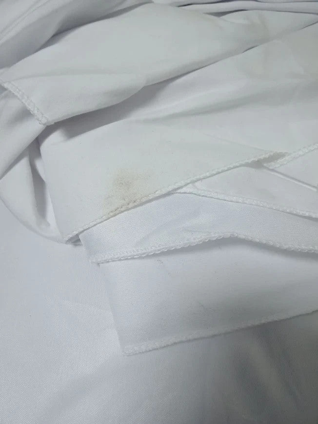 Lumaycens White Tablecloth 60x102in Rectangle Polyester Farbic Washable White